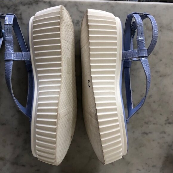 SAM EDELMAN Circus NY Elana Platform Sandal Periwinkle 9.5B - Picture 12 of 16